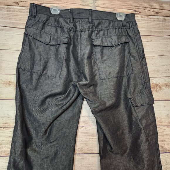 Men’s John Varvatos Gray Cargo Pants Size 48 (33 x 34) - Picture 10 of 16